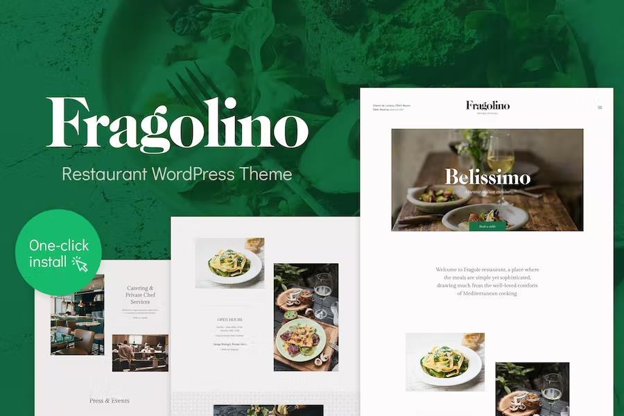FRAGOLINO – AN EXQUISITE CAFE & RESTAURANT WORDPRESS THEME